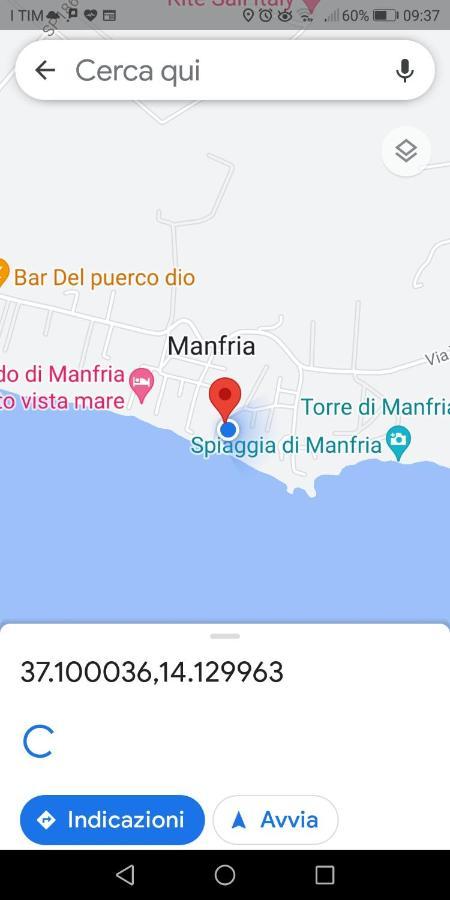 Villetta Sullo Scoglio Gela Buitenkant foto