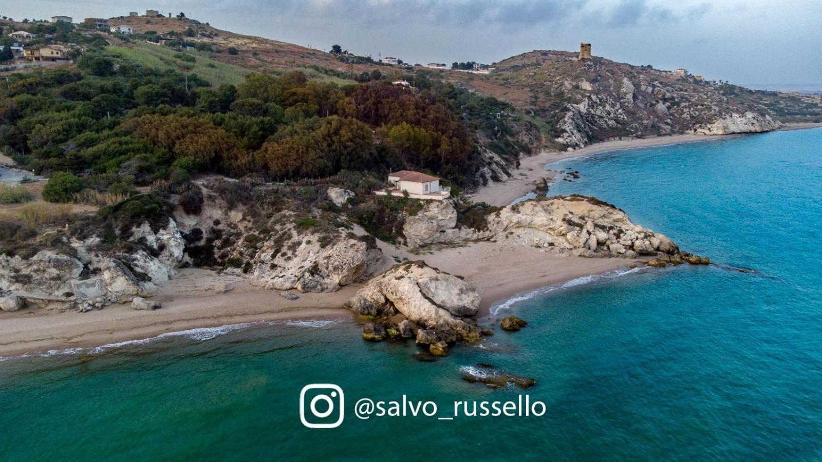 Villetta Sullo Scoglio Gela Buitenkant foto